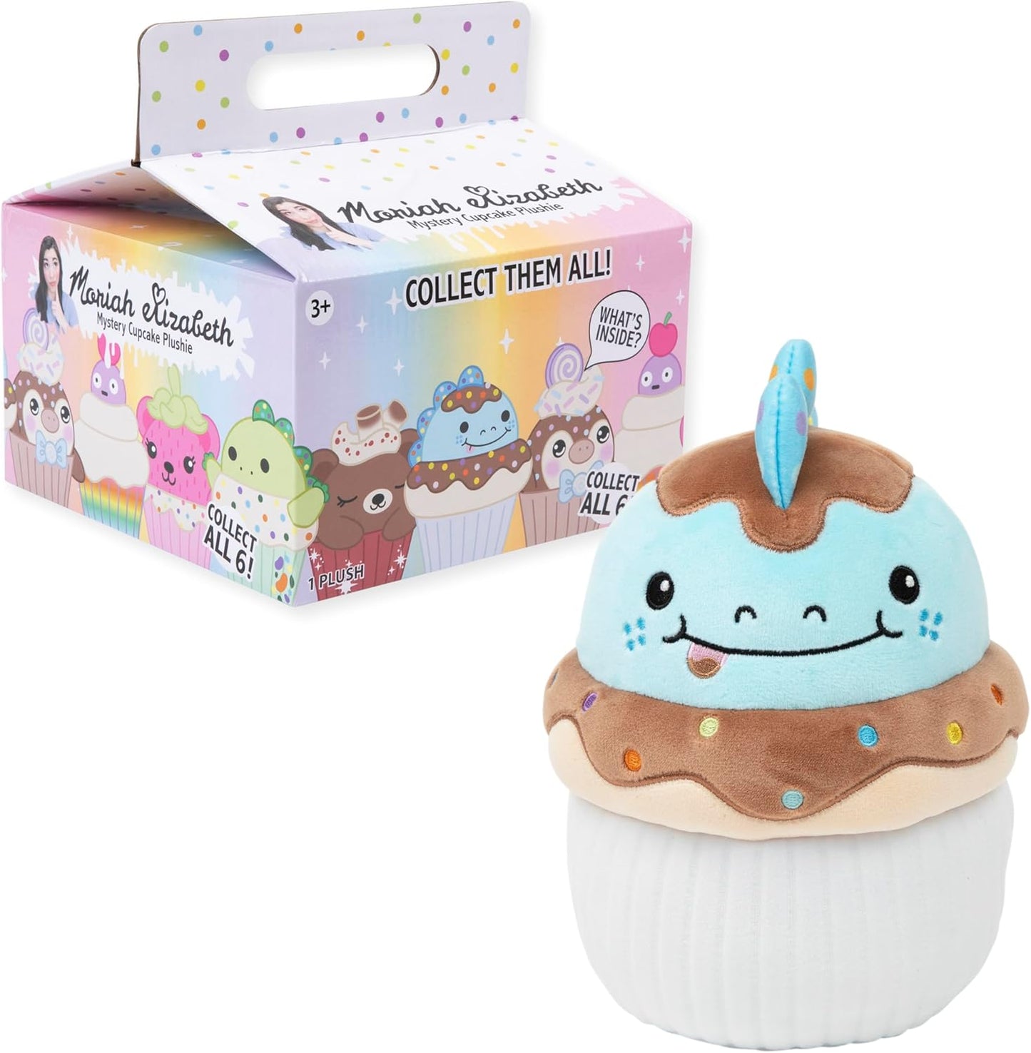 Moriah Elizabeth 6” Mini Mystery Plush – Cupcake Plush