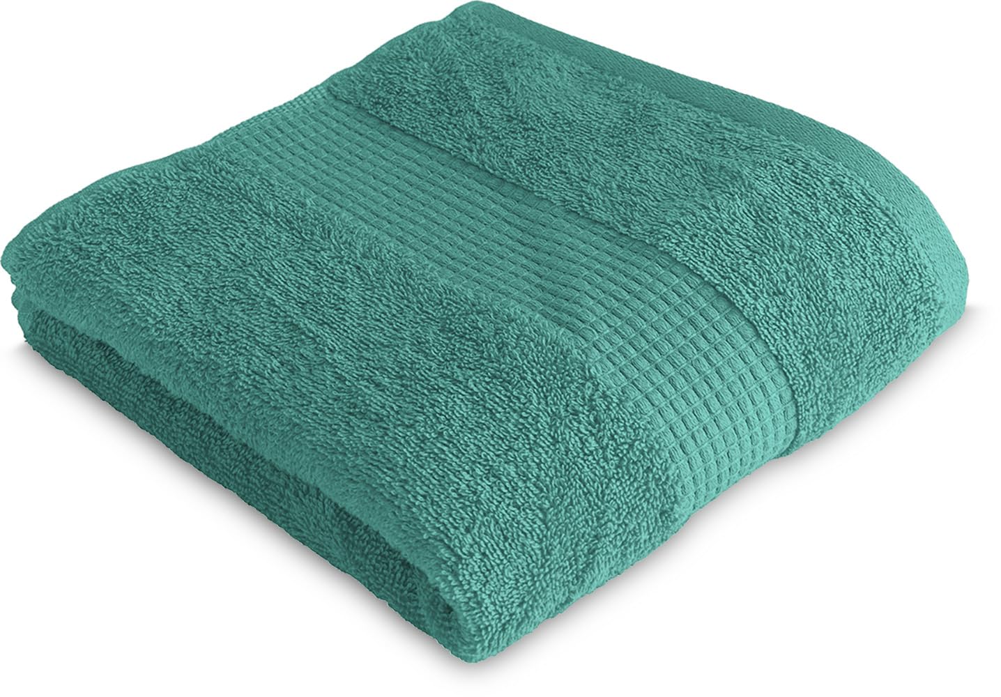 Le linge de Jules Hand Towel 50 x 90 cm 100% Cotton 450 g/m² Lagoon Green