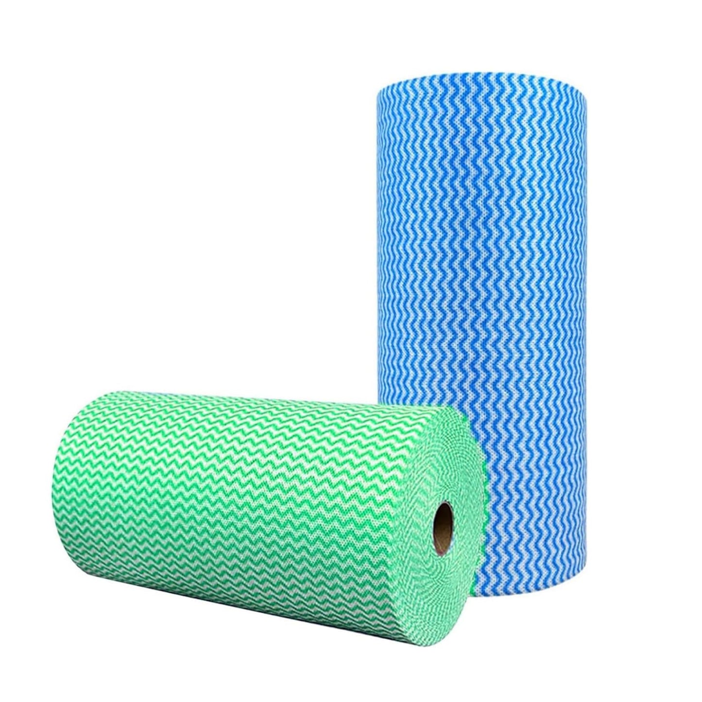 SUZZYVINE J Cloth Roll?Cleaning Cloth Roll?Soft and Quick-Drying can Be Used Repeatedly (BlueGreen)