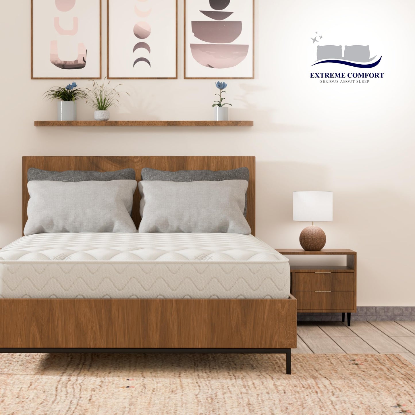 eXtreme comfort ltd Flame Essentials Double Mattress