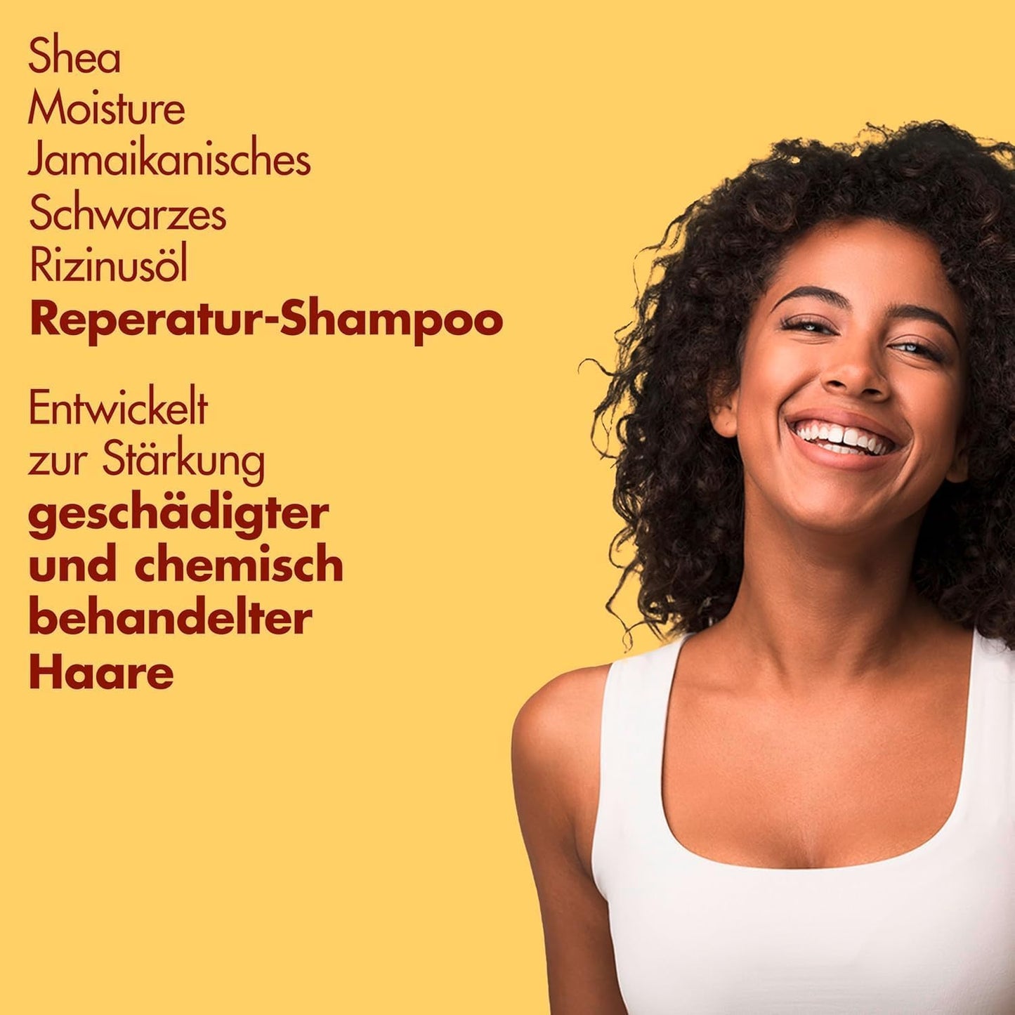 Shea Moisture Jamaican Black Castor Oil Strengthen & Restore Shampoo 13 oz / 384 ml - For Damaged, Chemically Treated & Natural Hair