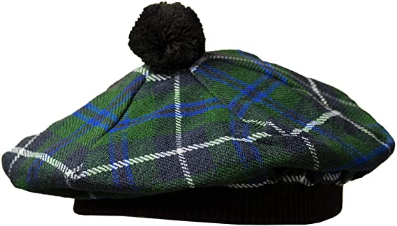 Scottish Highland Kilt Wool Tammy Hat Tam O' Shanter
