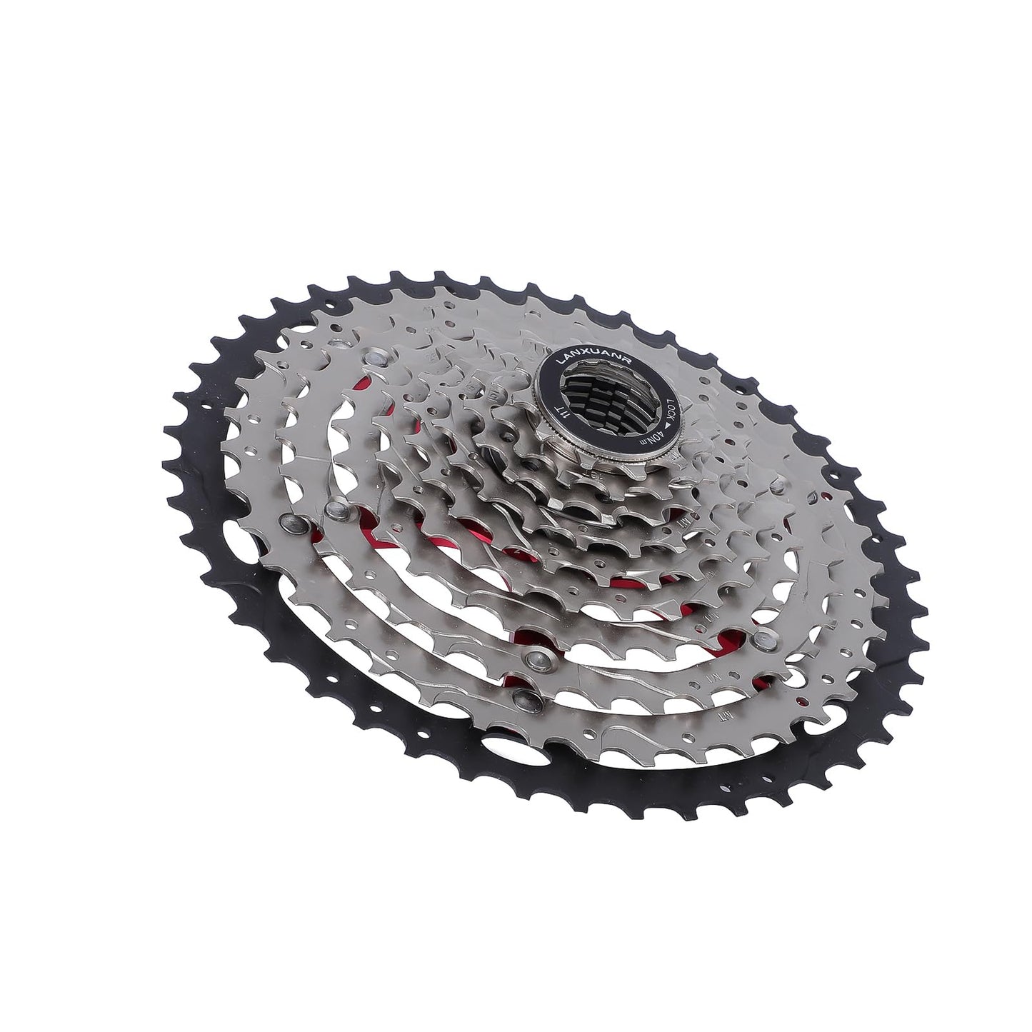LANXUANR 10 Speed Mountain Bicycle Cassette Fit for MTB Bike, Road Bicycle?Super Light (11-50T)