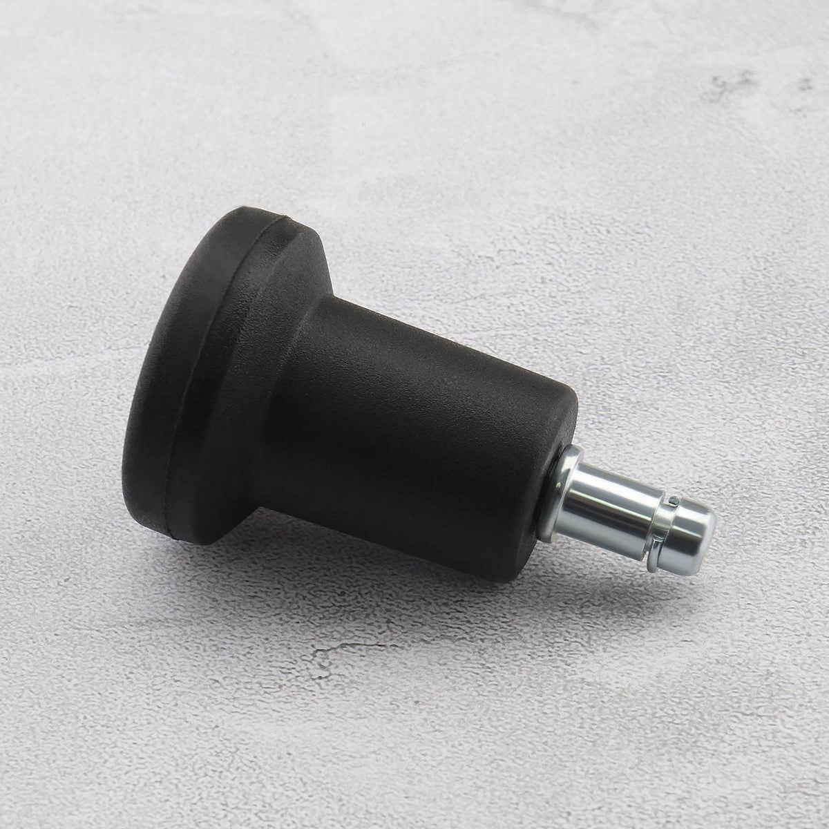 eMagTech 5PCS Bell Glides Office Chair Wheels Stopper Replacement Office Chair Swivel Caster Wheels Office Furniture Accessories 11x22mm Black