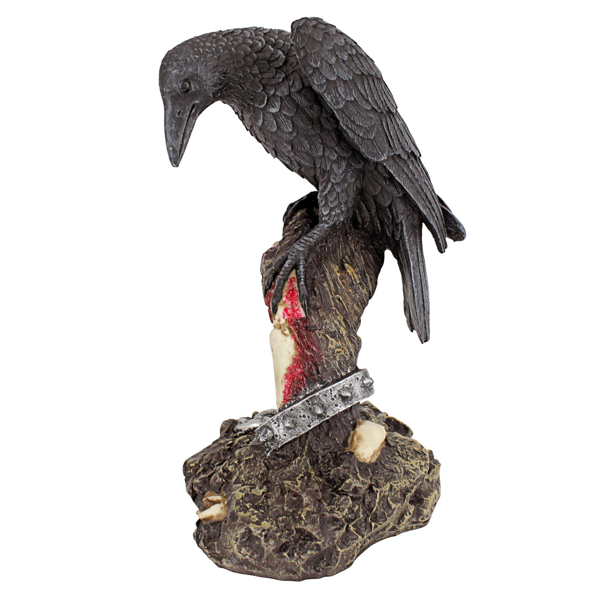 Design Toscano the Raven's Perch Zombie Statue