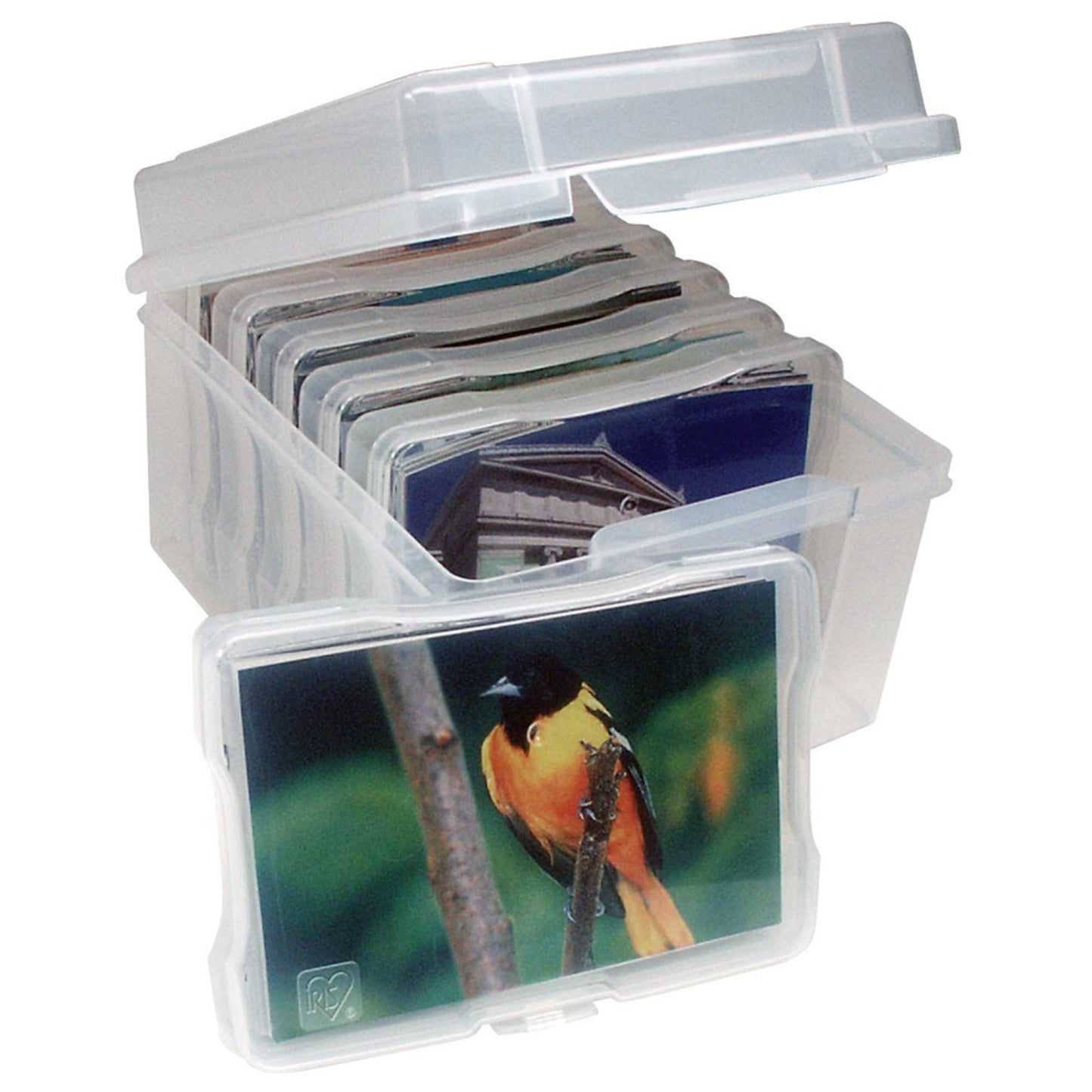 Advantus 61989 7.5"W x 9.25"L x 5.5"H Storage Studios Photo Keeper, Single unit
