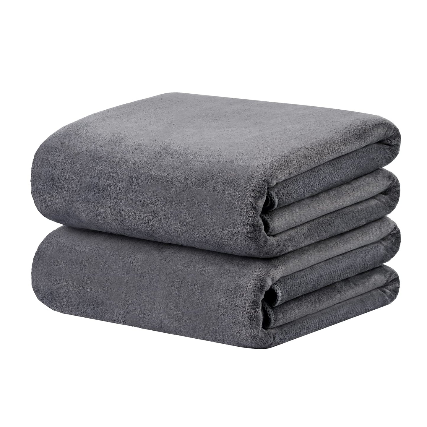 JML Microfiber Bath Towels, Oversized Bath Towel 2 Pack(40" x 80"), Super Absortbent and Fast Drying