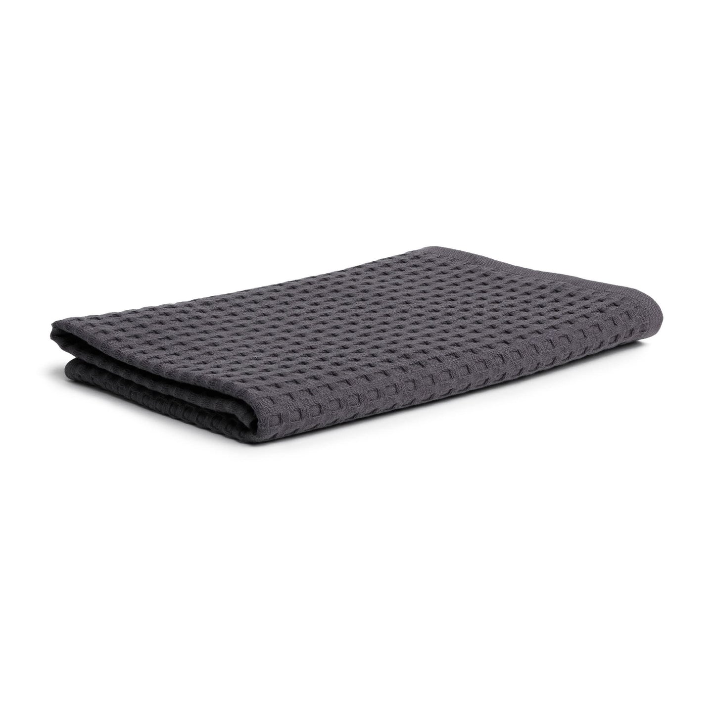m?ve Piqu?e shower towel 70 x 140 cm made of 100% cotton, graphite
