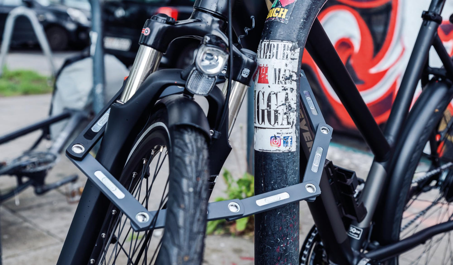 ABUS Bordo uGrip 5700C SH folding lock with bracket - Bicycle lock with combination code and 5 mm thick bars - security level 7