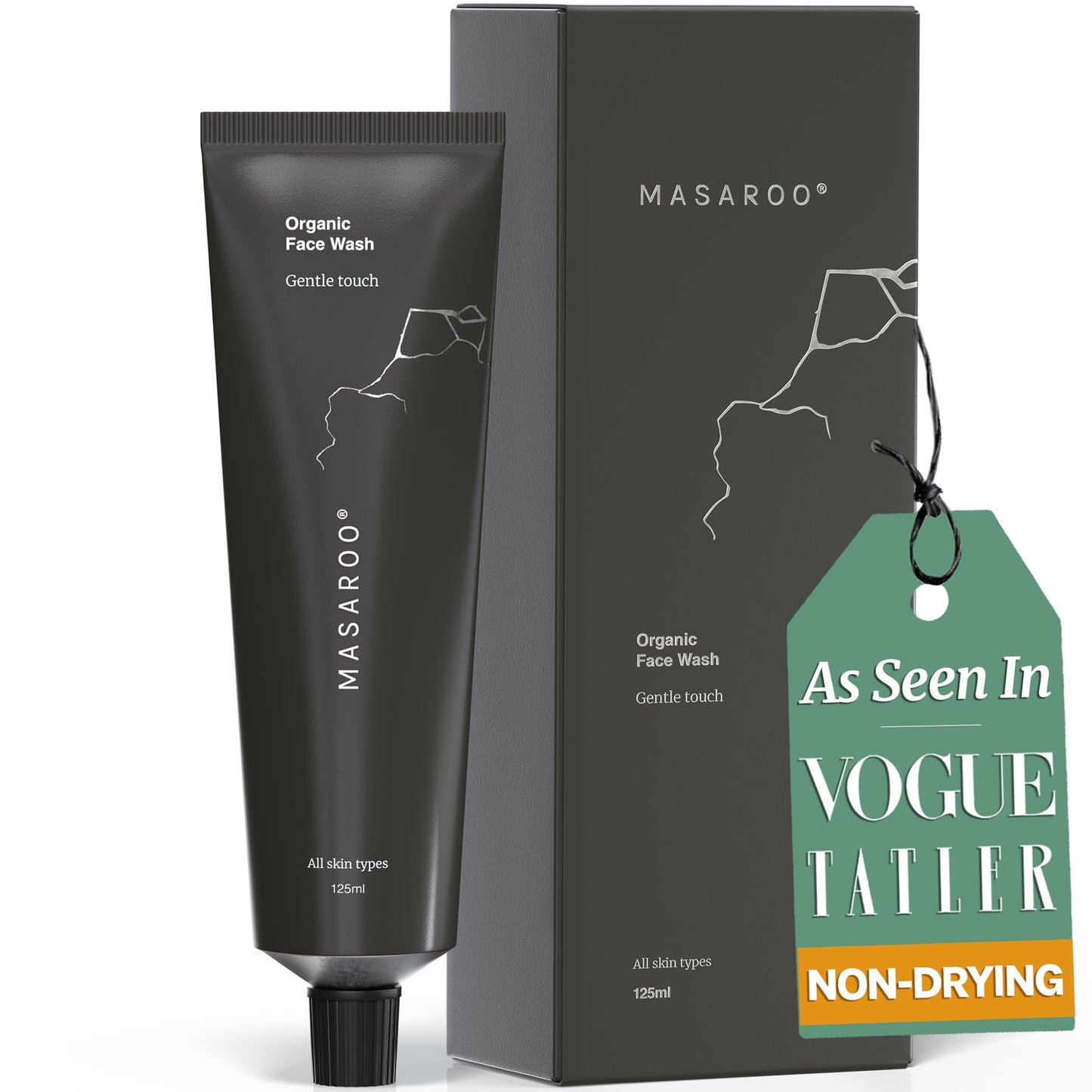 Organic Face Wash: Hydrating Foaming Cleanser - Aloe Vera Cleanser With Vitamin C, E - Gentle Face Wash For Sensitive Skin & All Skins - Anti Aging