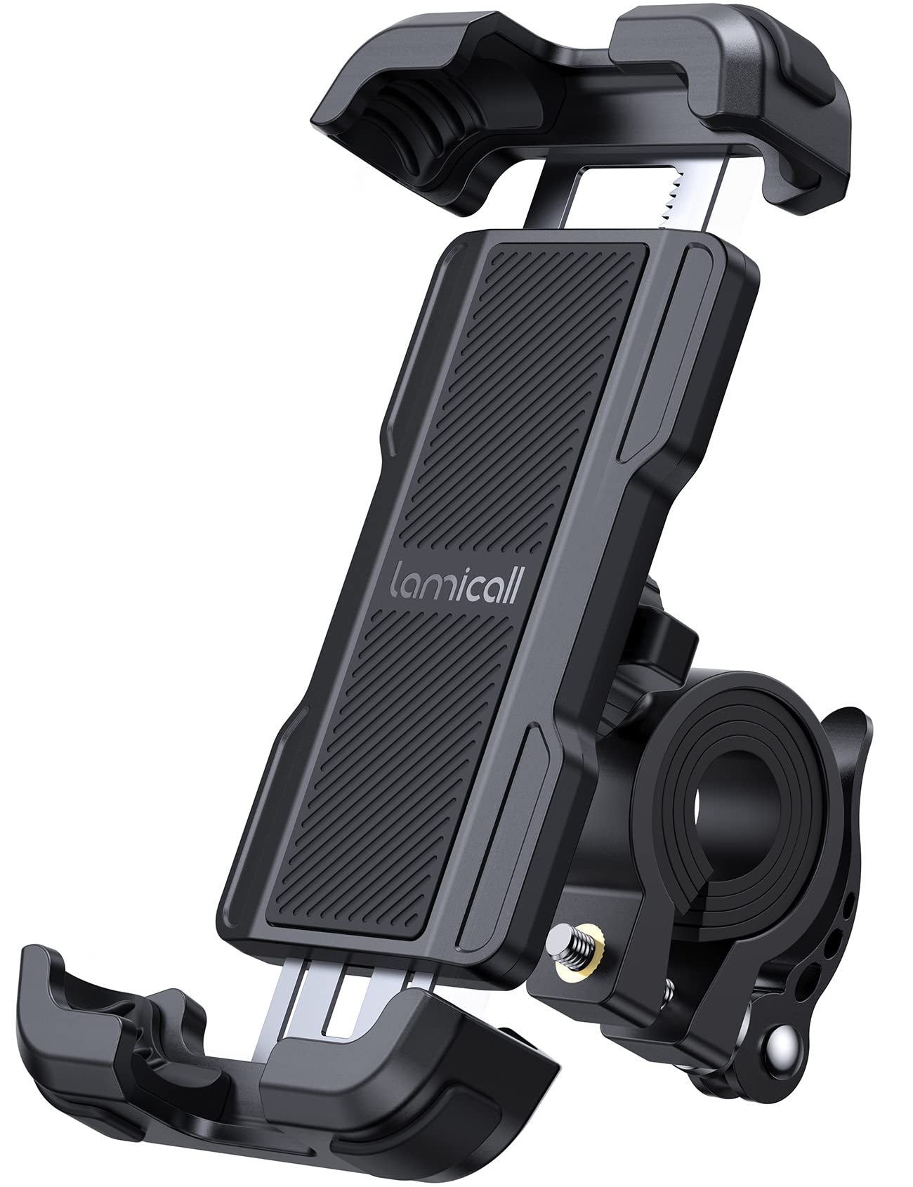 Lamicall Mobile Phone Holder Bicycle, Mobile Phone Holder Motorcycle - 2025 Universal 360? Bicycle Holder for iPhone 17 16 15 14 Pro Max Plus Air, 13