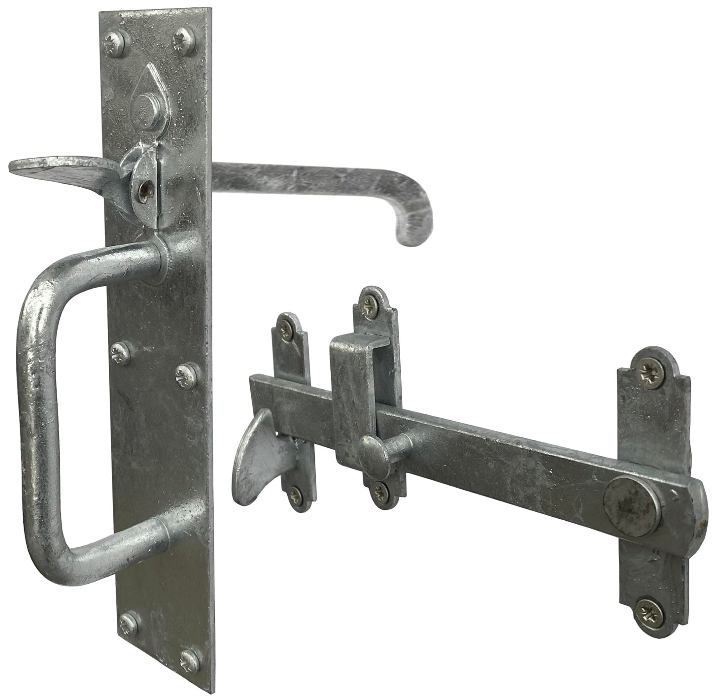 IRONTITE? Suffolk Latch Galvanised, Garden Gate Latch For Wooden Gates, Ideal Garden Gate & Door Latch For Keeping Gates Shut, Heavy Duty Garden Gate