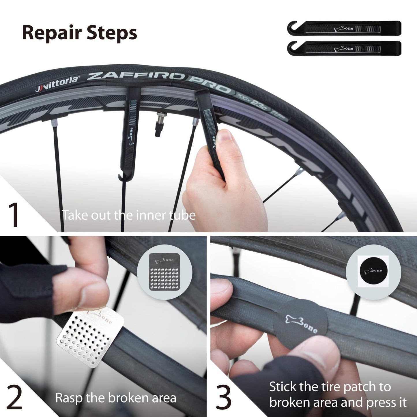 BONE】Portable Bike Repair Capsule, 14-in-1 Bicycle Repair Tool Kit, Mountain/Road Bike maintenance with Tire Pump & Wrench Tool Kit, Bike Accessories for Cycling, Emergency Bike Repair Bag