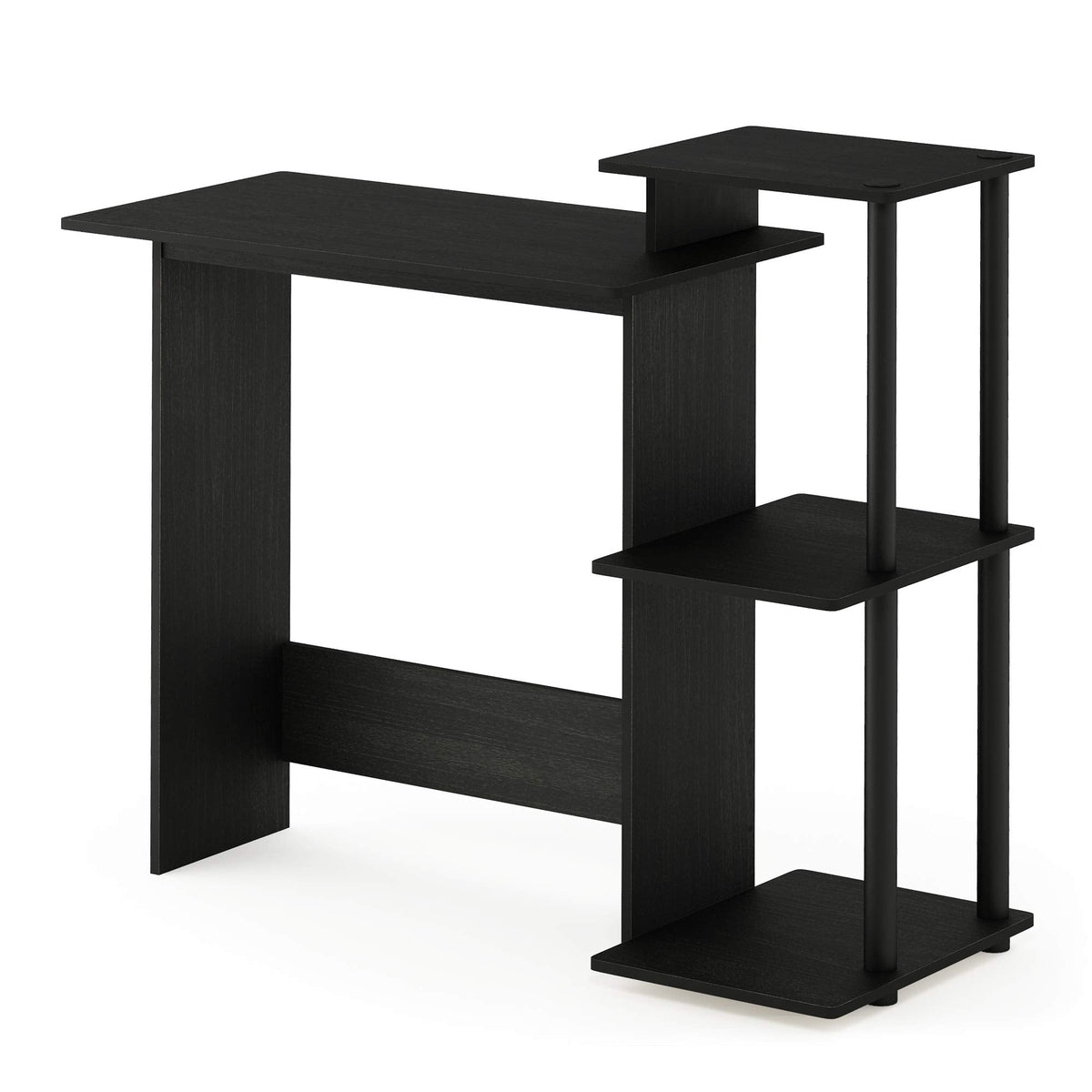 Furinno Efficient Home Laptop Notebook Computer Desk, Study Desk, Writing Desk, Americano/Black