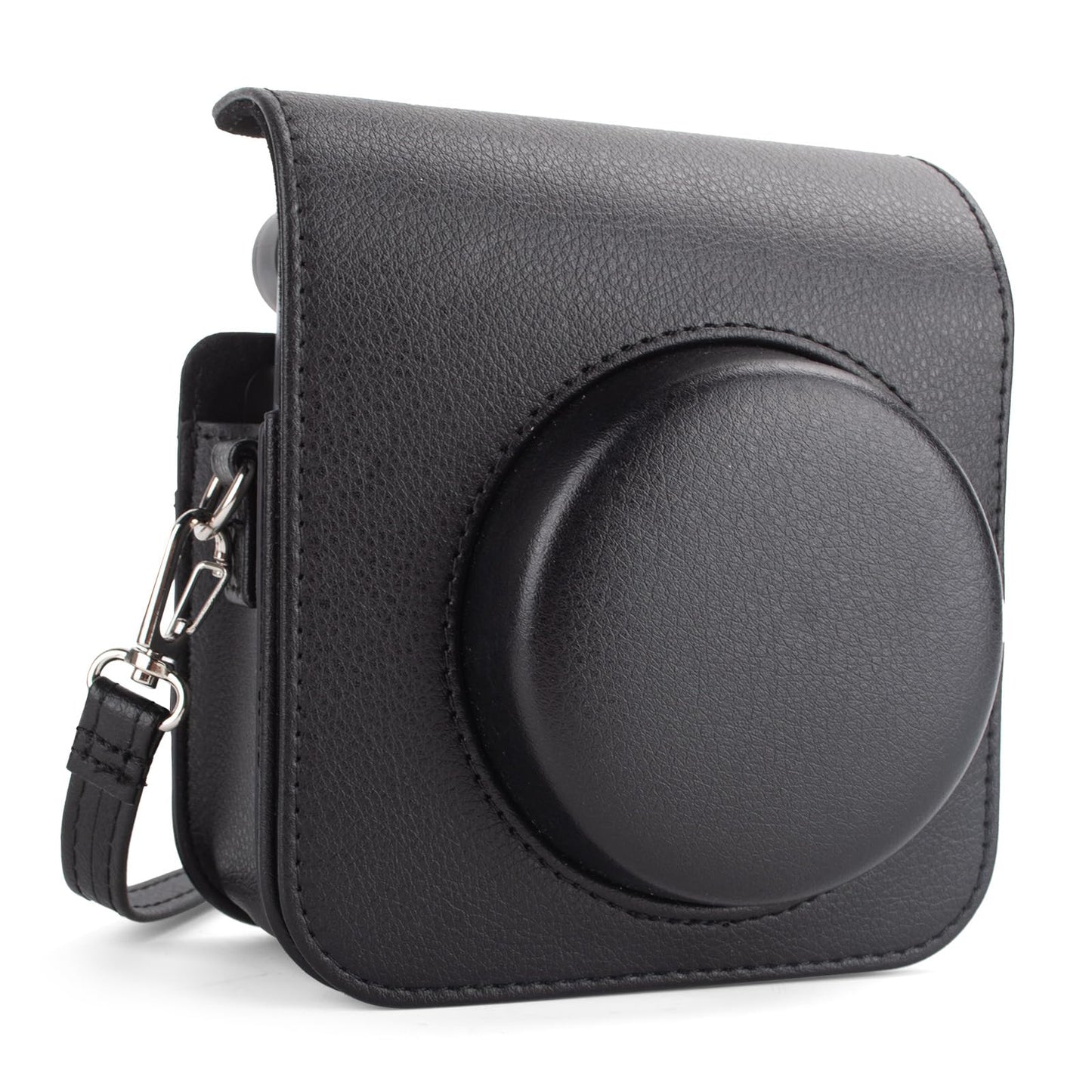 MUZIRI KINOKOO Protective Case Compatible for Instax Mini 41 Instant Camera, Retro PU Leather Camera Case for Fuji Instax Mini 41 with Photos Pocket &