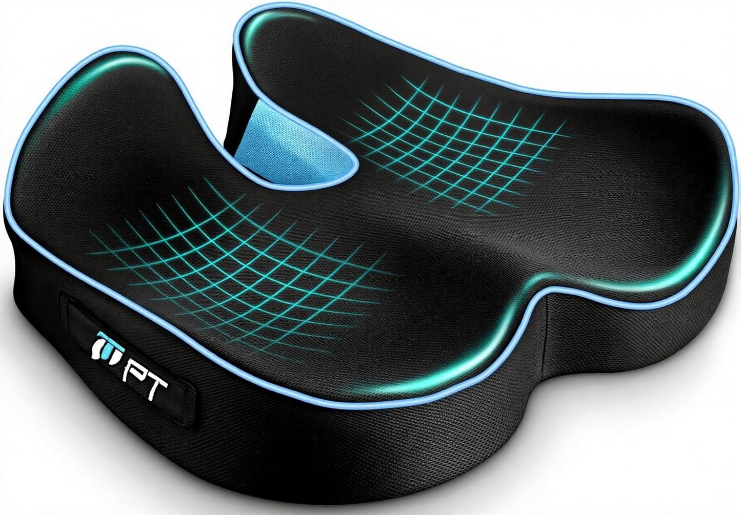POOTACK Seat Cushions, Comfort Memory Foam Office Chair Cushion, Supportive Desk Chair Cushions Seat Pad for Office Chair/Car Seat/Gaming