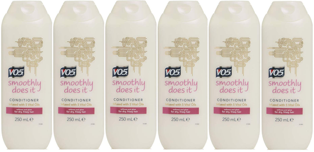 Vo5 Smoothly Does It Conditioner 250Ml (Pack Of 6)