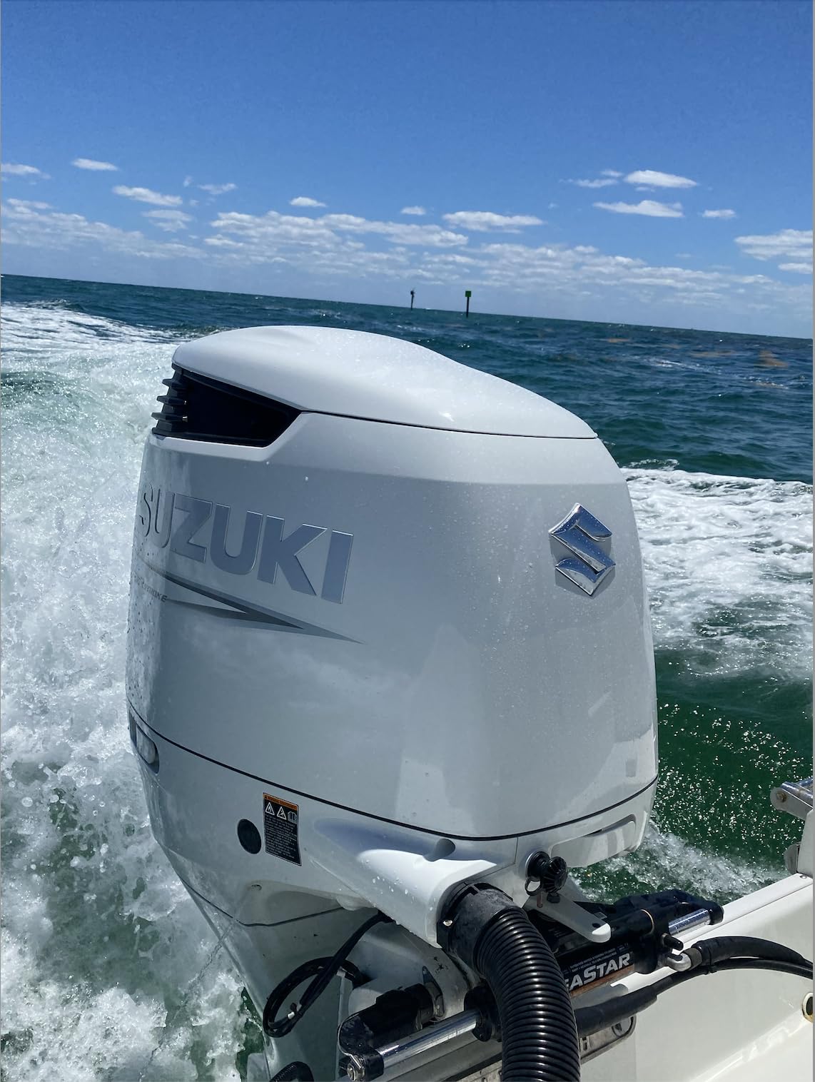 Flush-M Outboard Quick Connect Flush Kit for Suzuki with Cowling Gasket Seal & Red Hose - Compatible with All Suzuki Engines from 25HP - 350HP - UV
