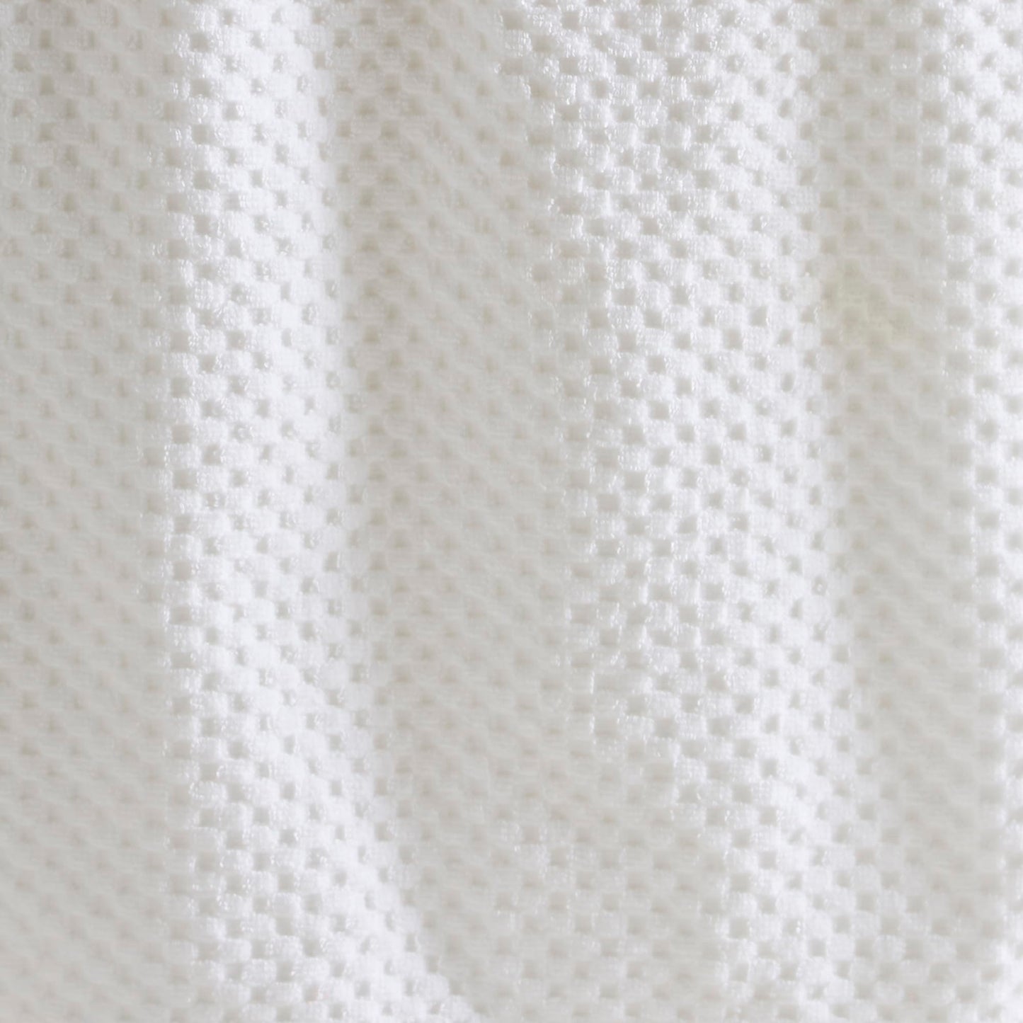 Dreams & Drapes Popcorn Check Hand Towel White – Soft Absorbent 100% Cotton Jacquard Check Bathroom Towel, Quick‑Dry