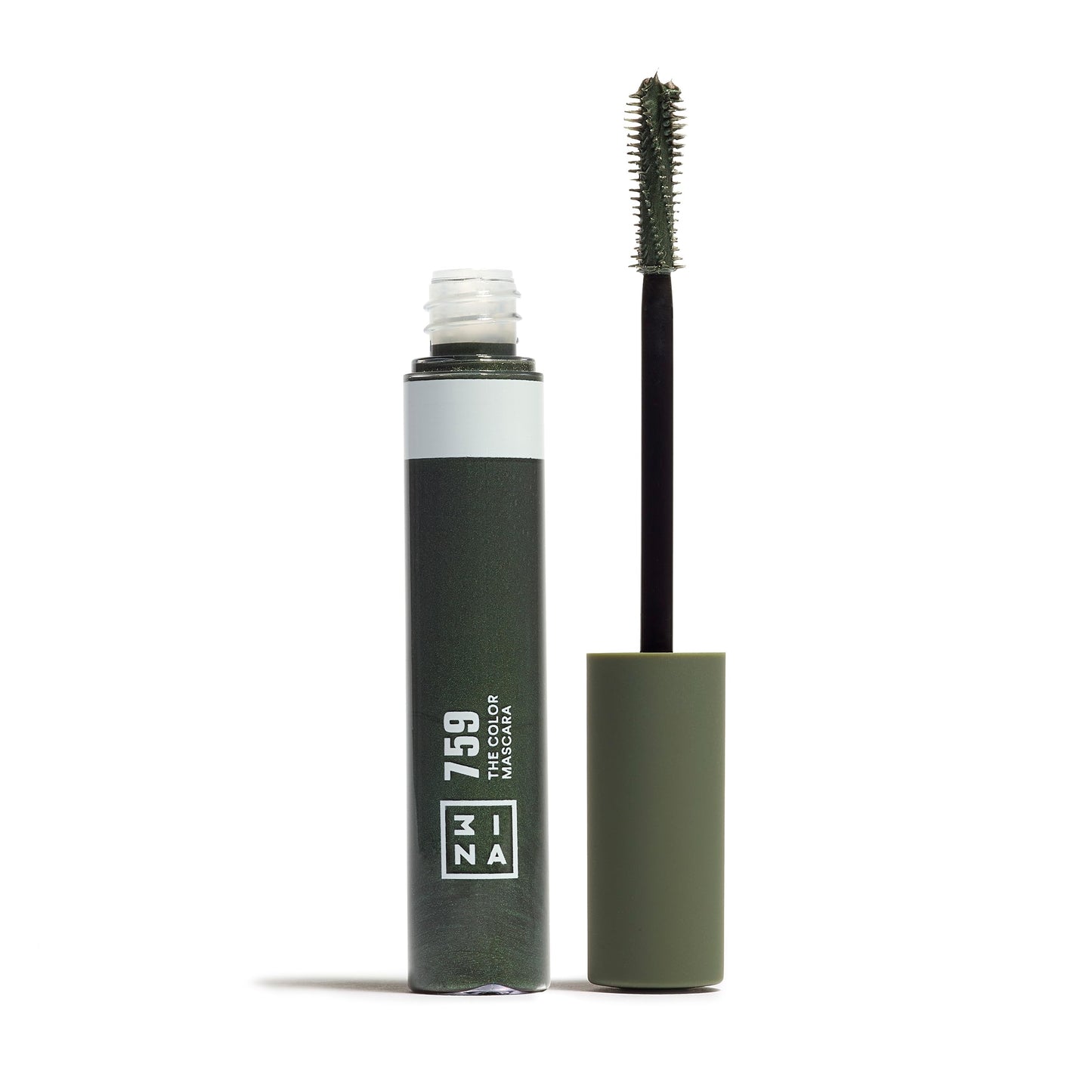 3ina MAKEUP The Color Mascara 759 with Vegetal Keratin Volume and Lift Long-Lasting Flake Free Lengthening for Sensitive Eyes Vegan Cruelty Free,