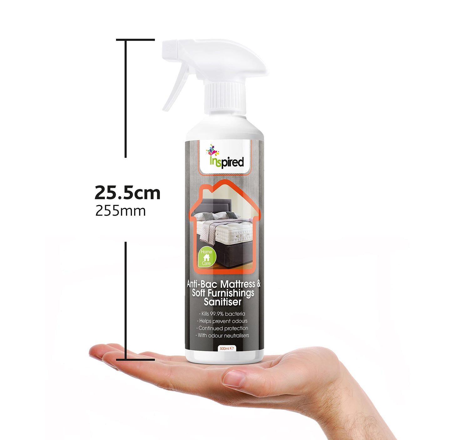 Inspired Anti Bac Mattress and Soft Furnishings Sanitiser