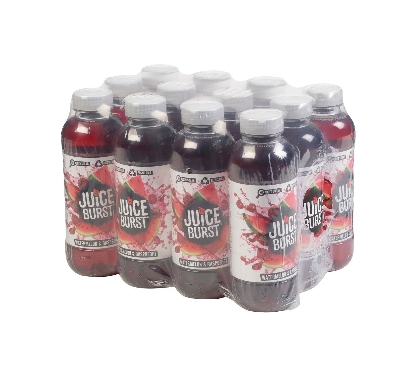 JUICEBURST Watermelon & Raspberry 12x500ml