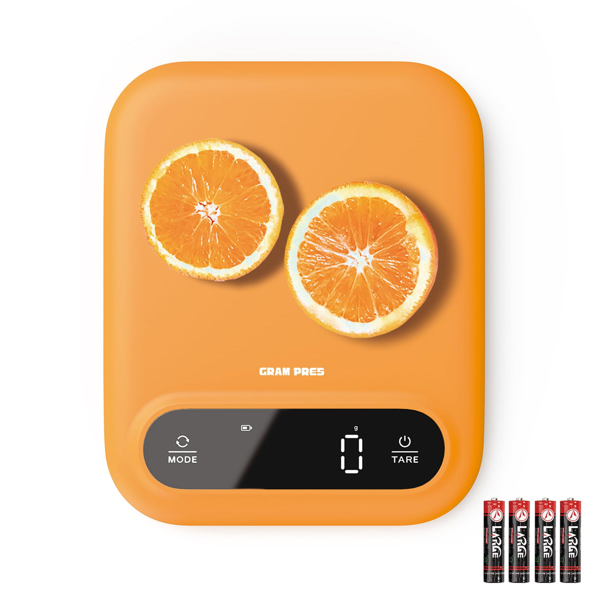 GRAM PRES Digital Food Scale 11lb/0.01oz, Kitchen Scales Digital Weight Grams and Oz for Weight Loss, Baking and Cooking,LED Display