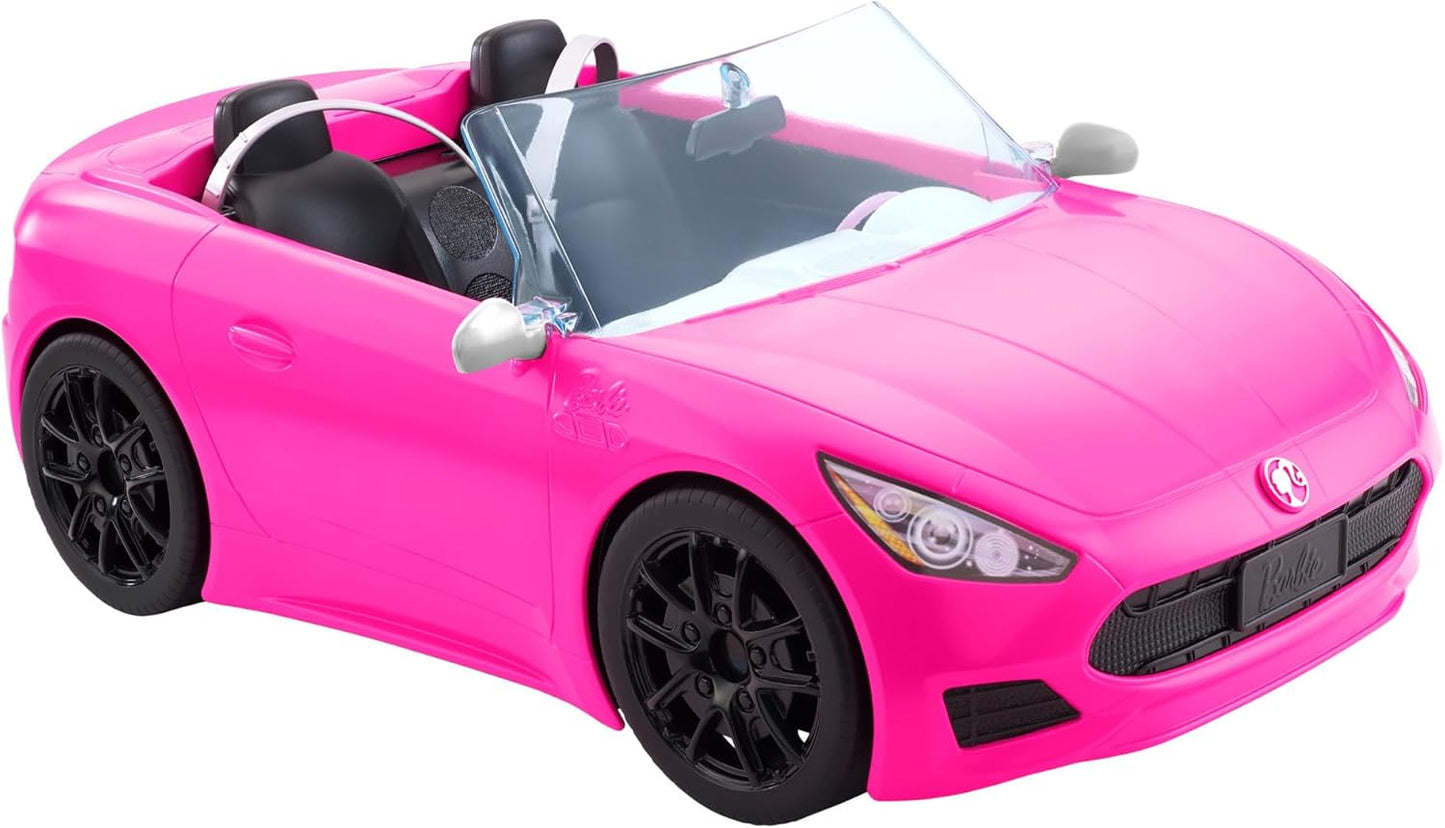 Barbie Convertible 2-Seater Vehicle, Pink Car, New but open, scruffy box