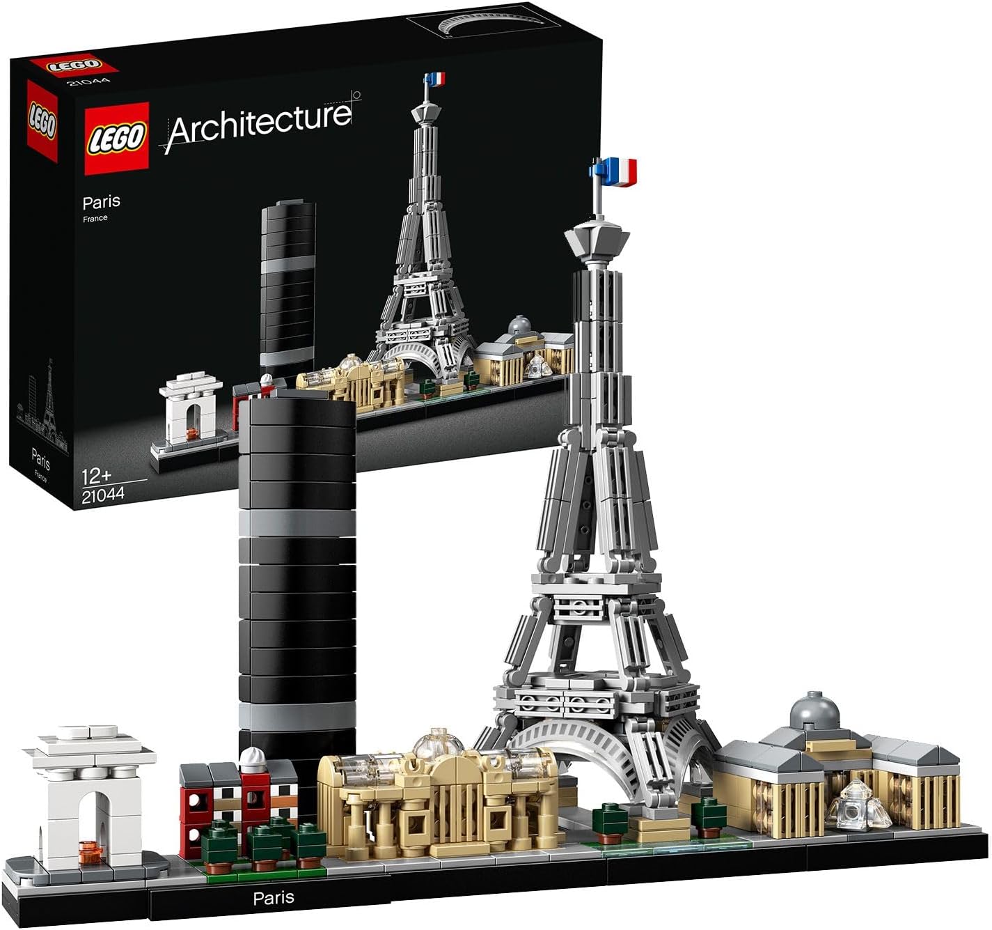 LEGO Architecture Paris Model Building Set 21044, New but open, scruffy box, all bags inside factory sealed