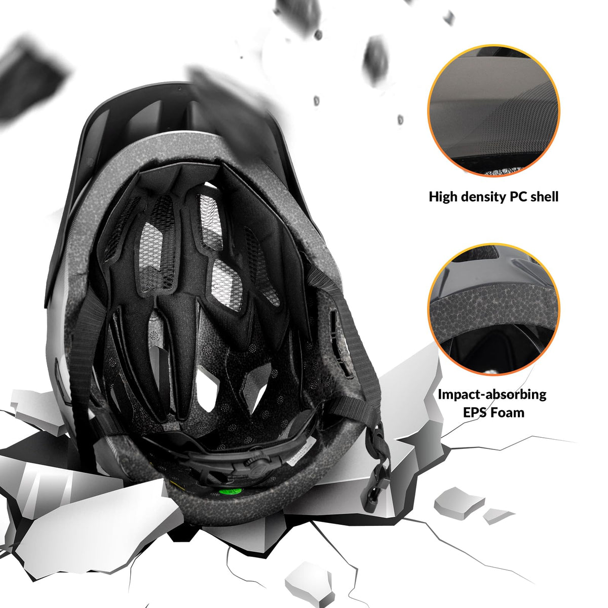 ROCKBROS Kids Helmet Toddlers Bike Helmet Full Face for Baby Child Youth BMX MTB Scooter Roller Skating Skateboard Adjustable Breathable Safety Crash