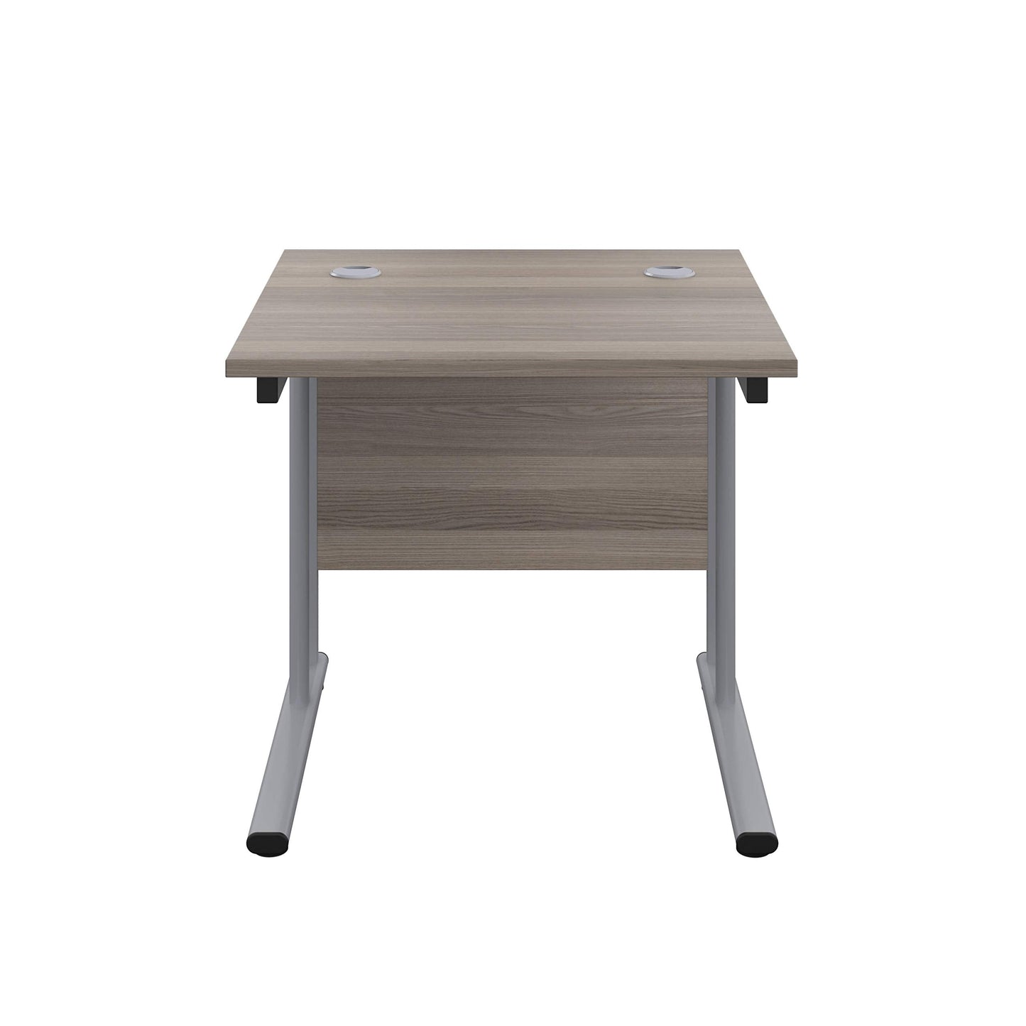 Office Hippo Heavy Duty Rectangular Cantilever Office Desk, Home Office Desk, Office Table, Integrated Cable Ports, PC Desk For Office or Home