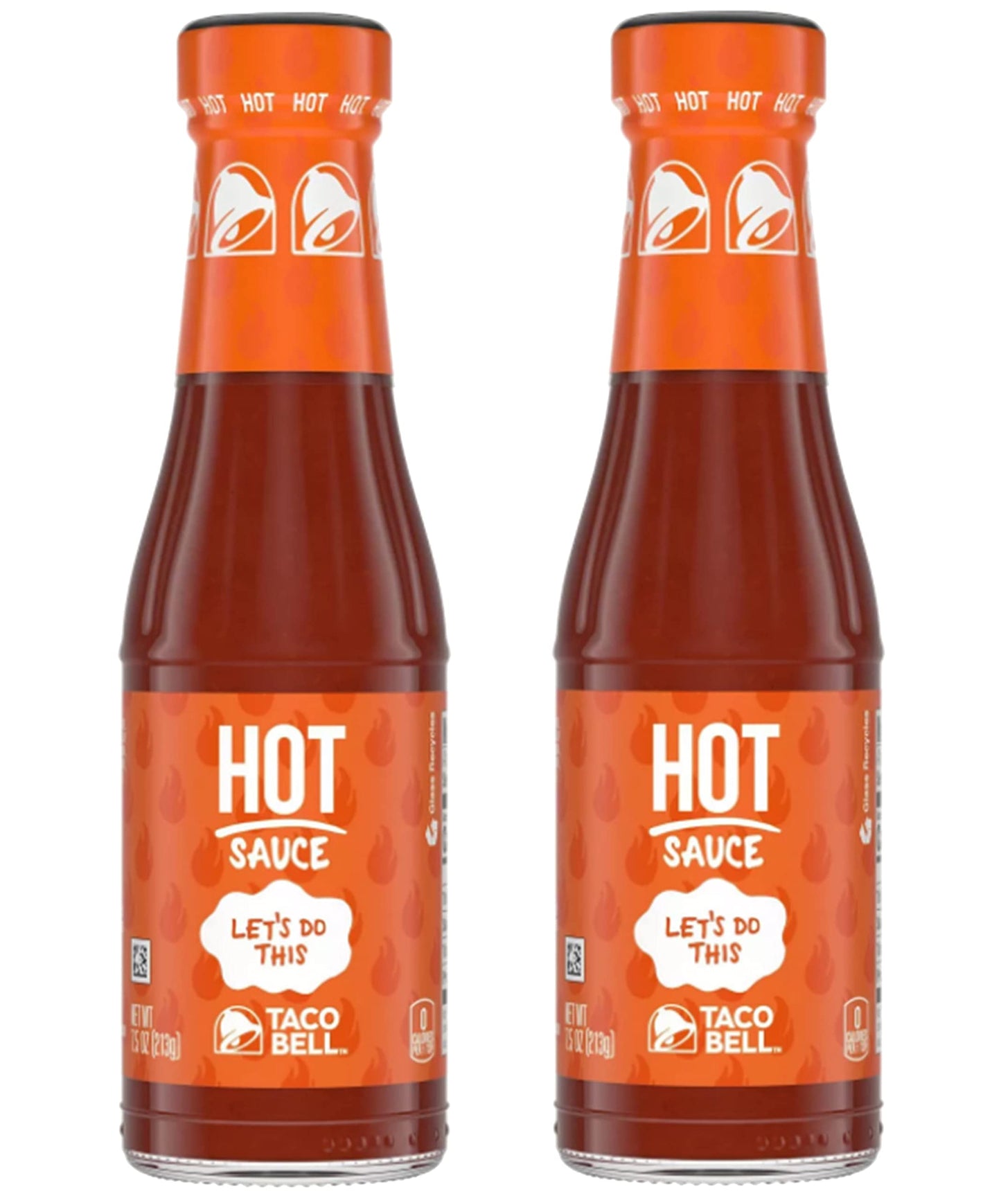 Taco Bell Hot Sauce (Pack of 2)