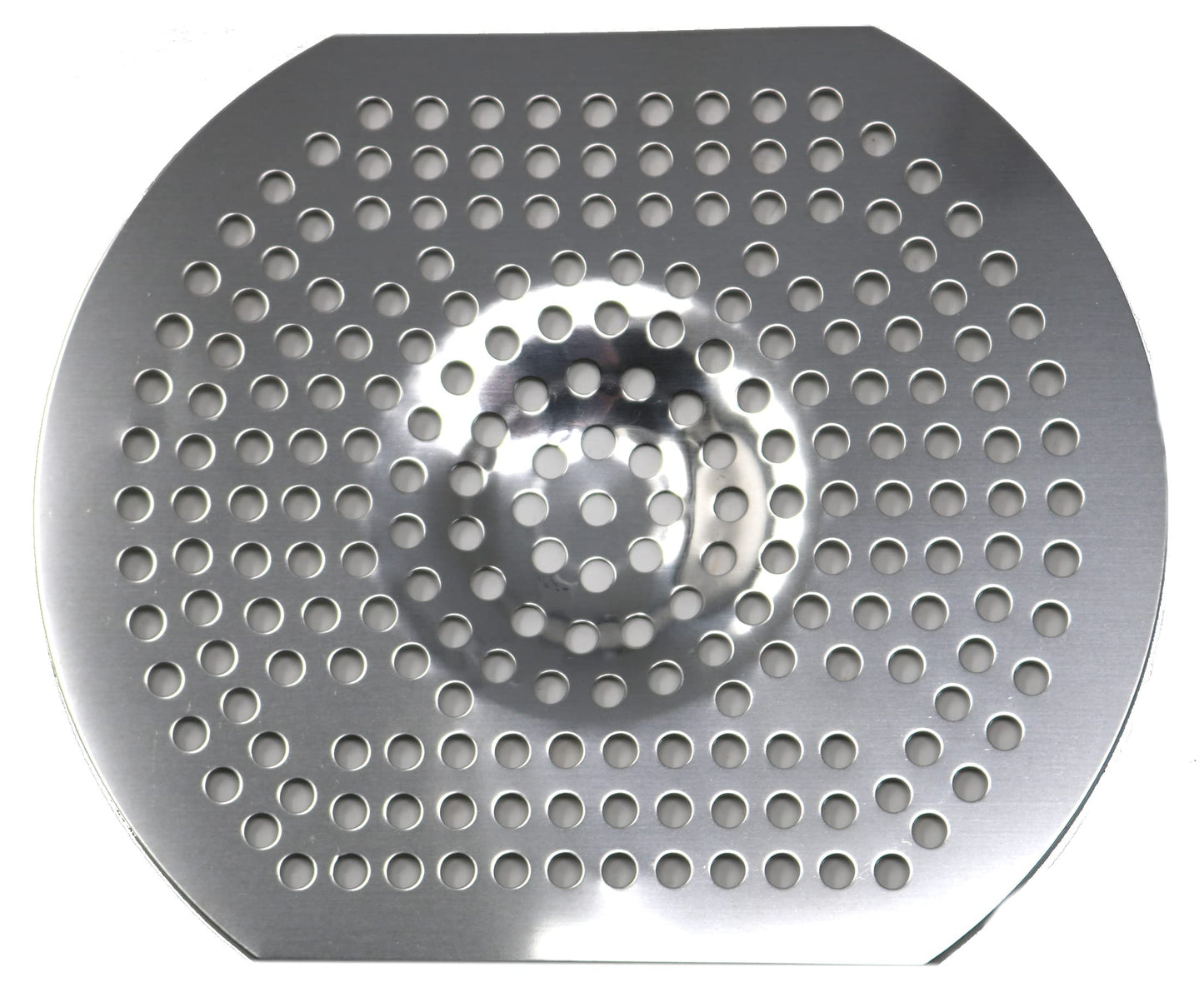 fiXte Large Stainless Steel Basin Sink Strainer Unblock Drains Food Wastage Hair Trap Kitchen Bathroom WC