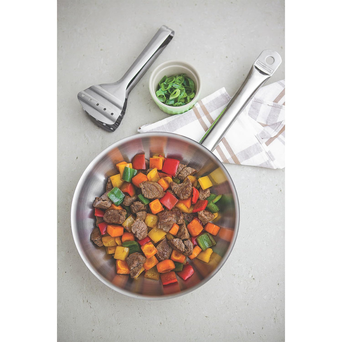 Tramontina Frying Pan (Stainless Steel, 30cm (2.9l))
