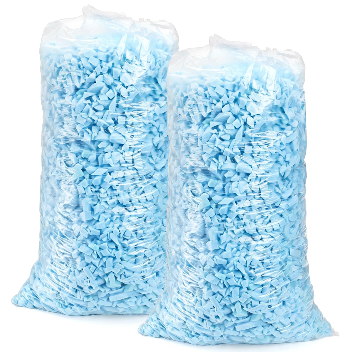 Hiceeden 4.5KG Shredded Memory Foam Filling, Bean Bag Filler with Gel, Soft and Comfortable Pouf Pillow Foam Stuffing for Ottoman, Cushion, Dog Bed