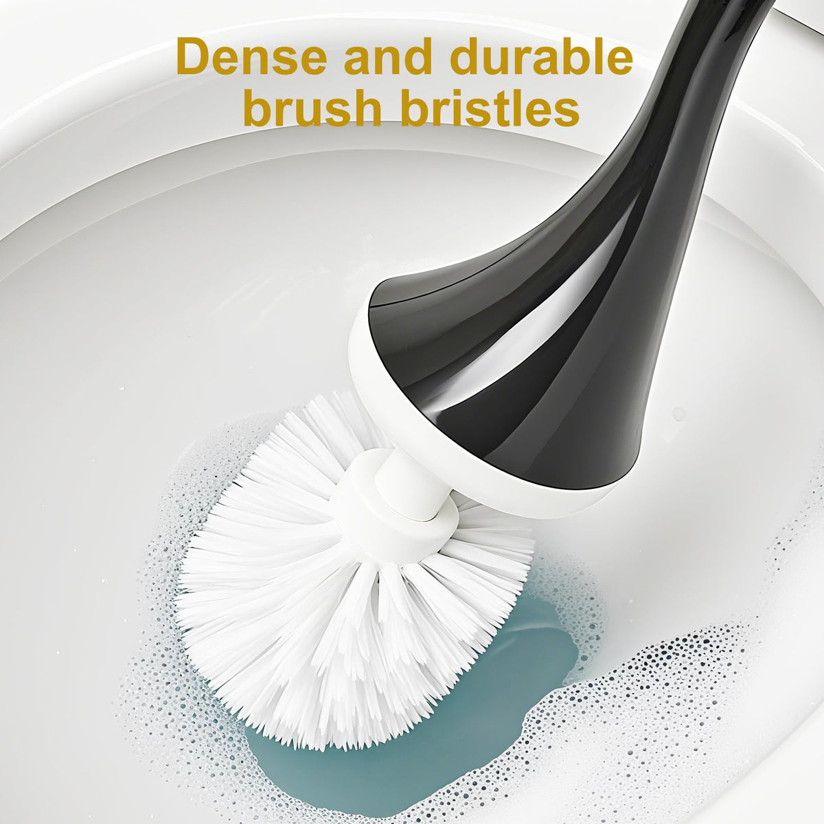 Swan Toilet Brush Replacement Head 2pcs– White Feather Head, Perfectly Fits Swan-Shaped Toilet Brushes, Soft & Durable for Effective Toilet Cleaning