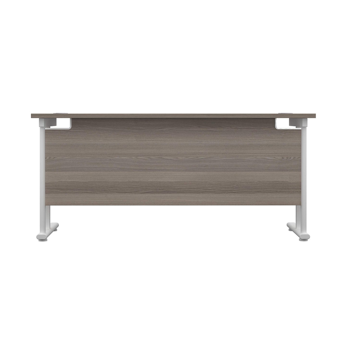 Office Hippo Heavy Duty Rectangular Cantilever Office Desk, Home Office Desk, Office Table, Integrated Cable Ports, PC Desk For Office or Home