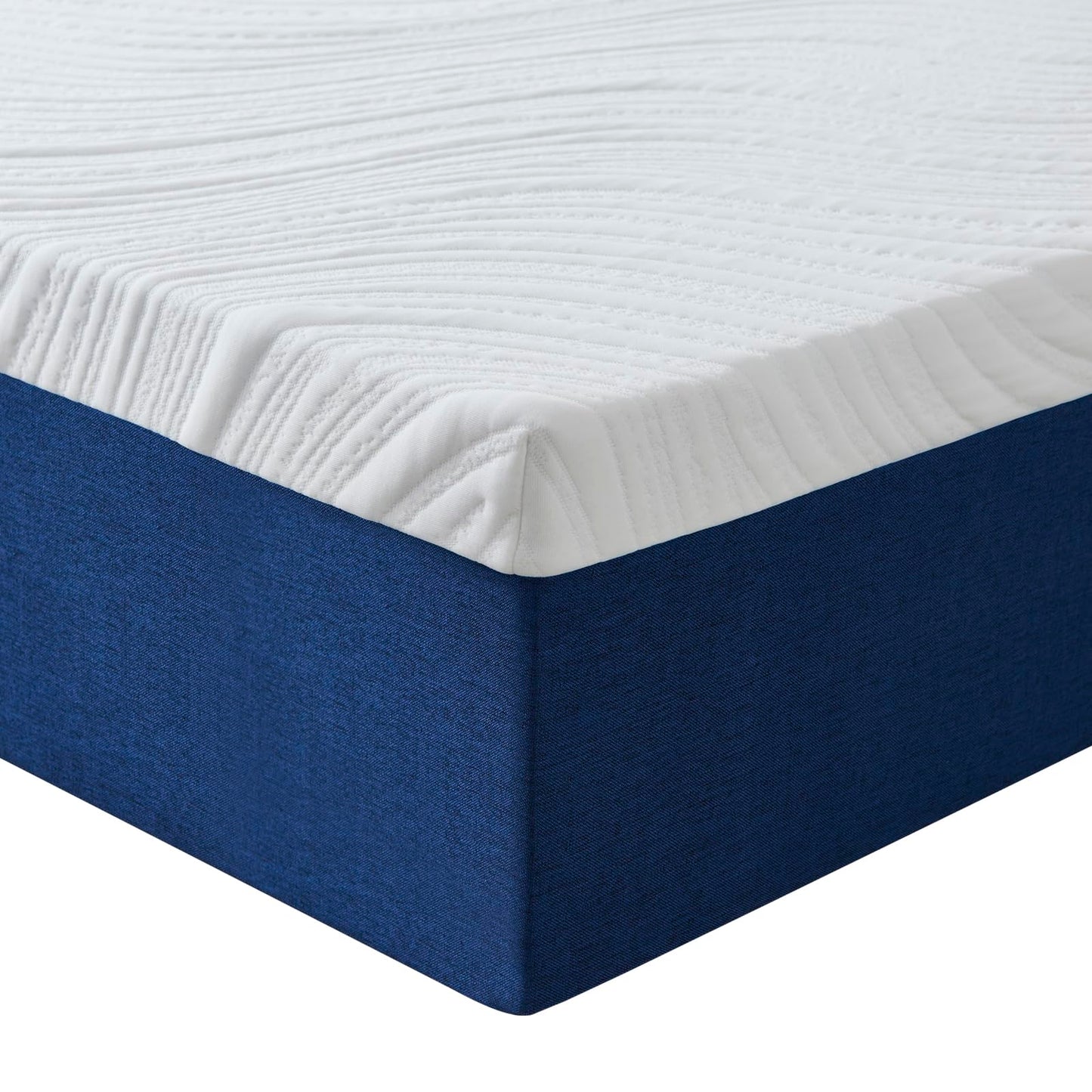 Hiimgo Super King Mattress Memory Foam - Orthopaedic Medium Firm Support, Breathable Carved Knitted Cover for Back Pain & Pressure Relief