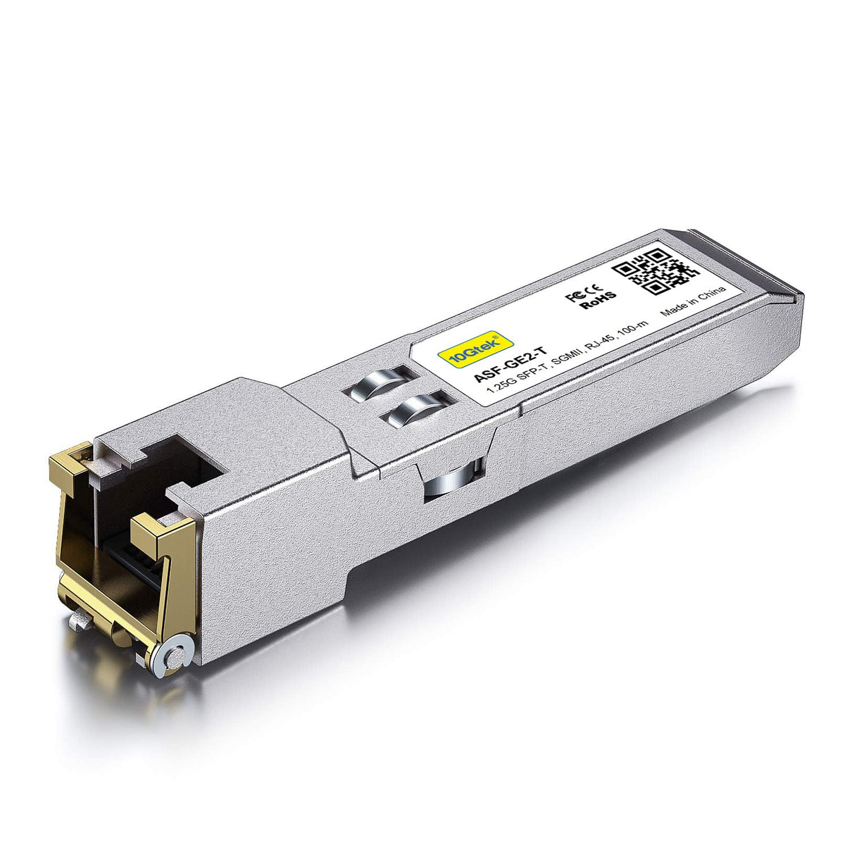 10Gtek 10/100/1000Base-T SFP RJ45 Module - Auto-Negotiation Copper Mini-Gbic Transceiver Compatible for Cisco GLC-T(10/100/1000M)/