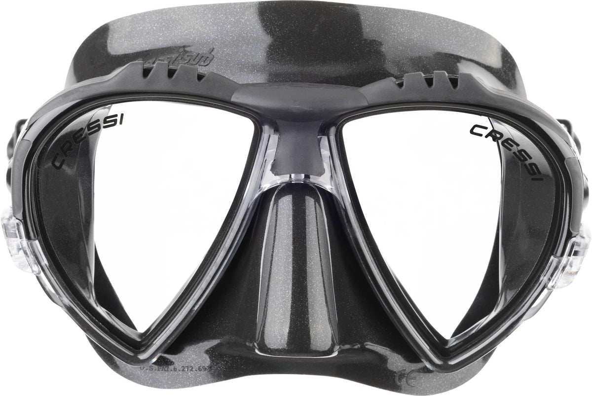 Cressi Adult Matrix Snorkelling Mask - Black