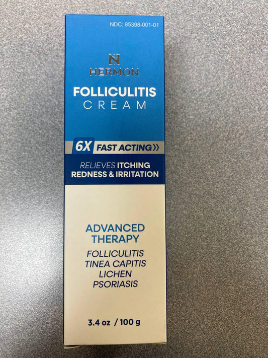 Folliculitis Treatment Cream: Effective Treatment for Folliculitis Scalp Face and Body 100g