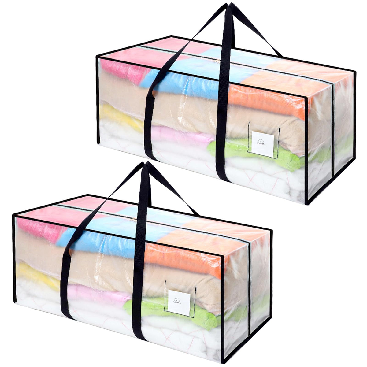 Dntorx 2 Pack 120L Moving Bags Heavy Duty Storage Bag Dorm Moving Essential