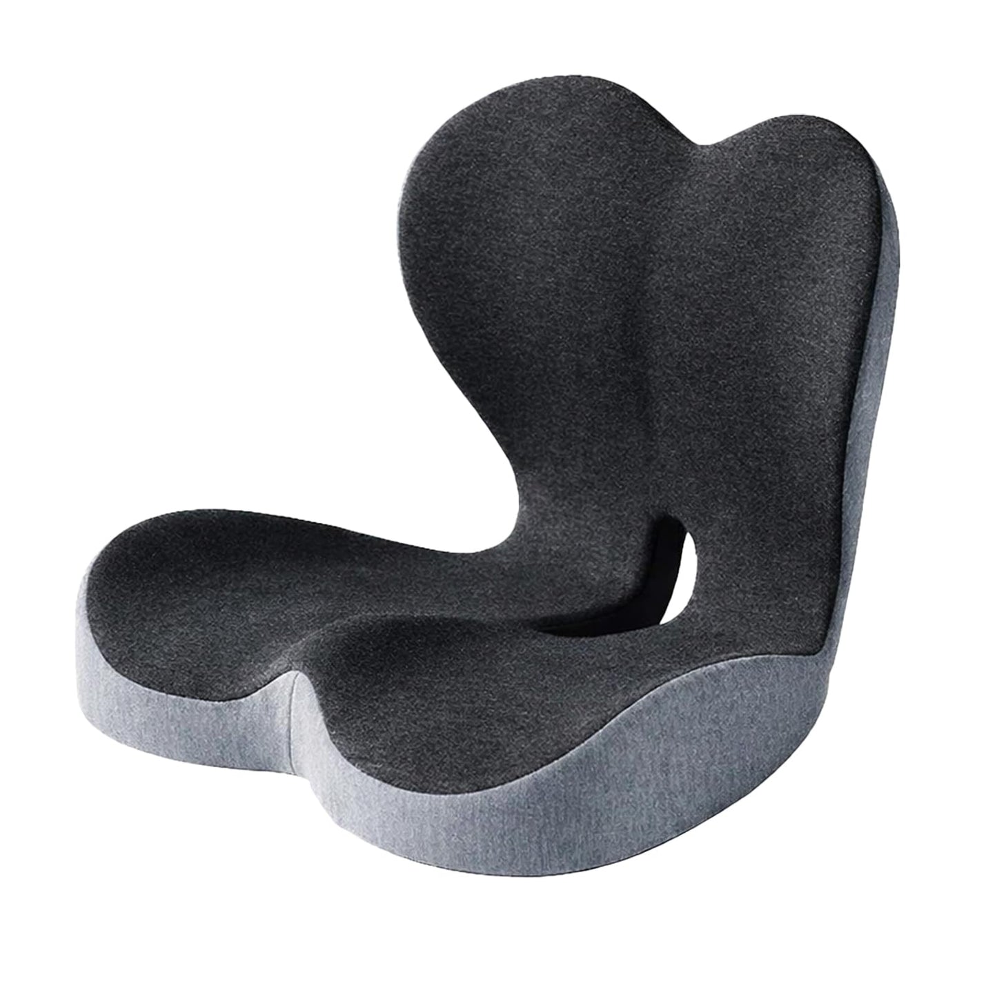 WHOCRAZY Memory Foam Seat Cushion for Office Chair & Car Seat, Ergonomic Coccyx Cushion for Tailbone & Sciatica Pain Relief