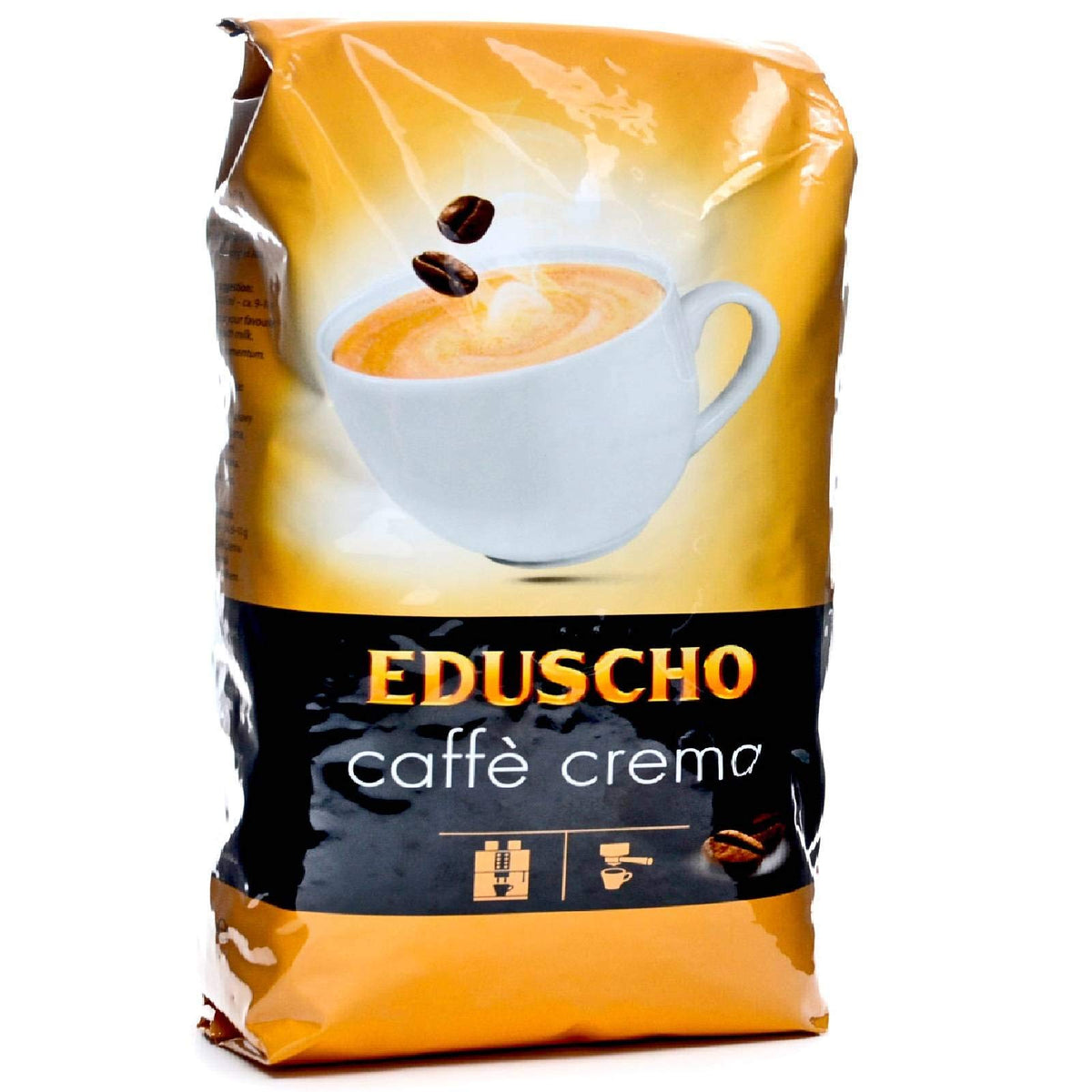 Tchibo Eduscho Roasted Whole Coffee Beans (Caff? Crema, Case-Pack of 6kg, 6 X 1000g)
