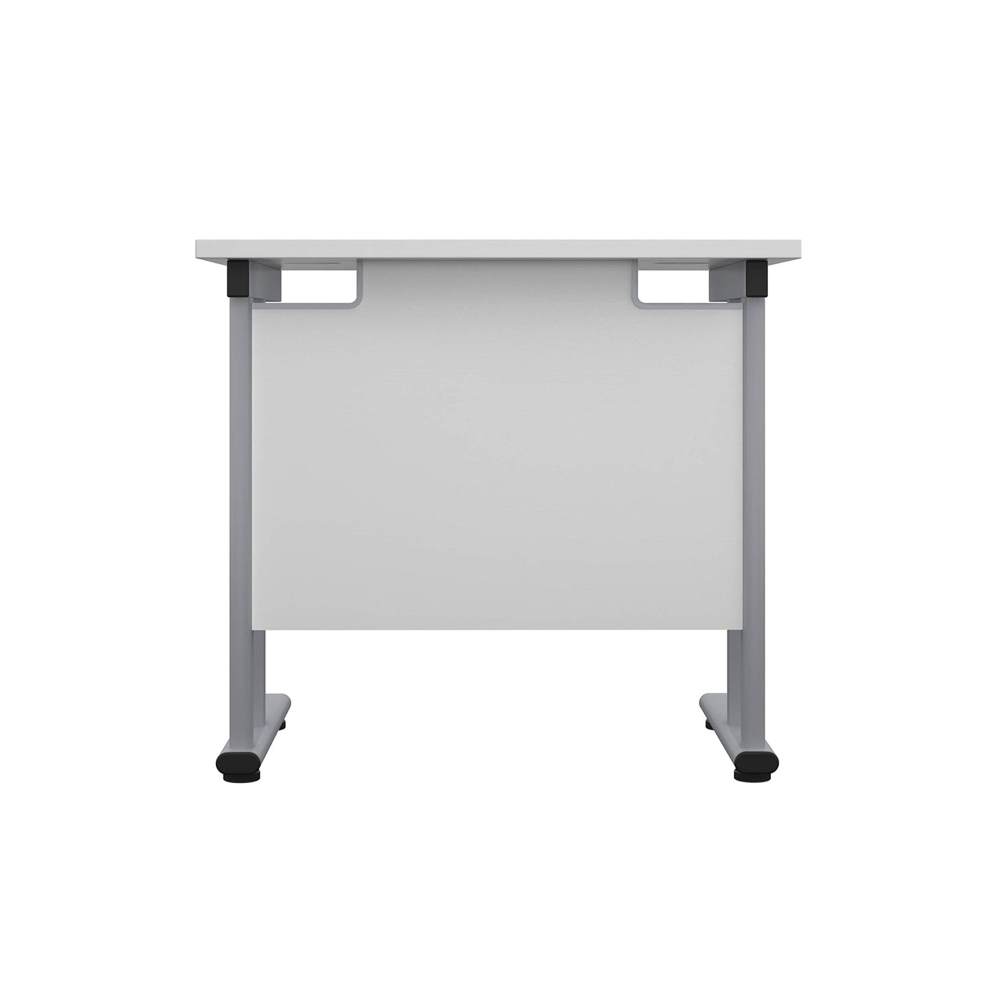 Office Hippo Heavy Duty Rectangular Cantilever Office Desk, Home Office Desk, Office Table, Integrated Cable Ports, PC Desk For Office or Home