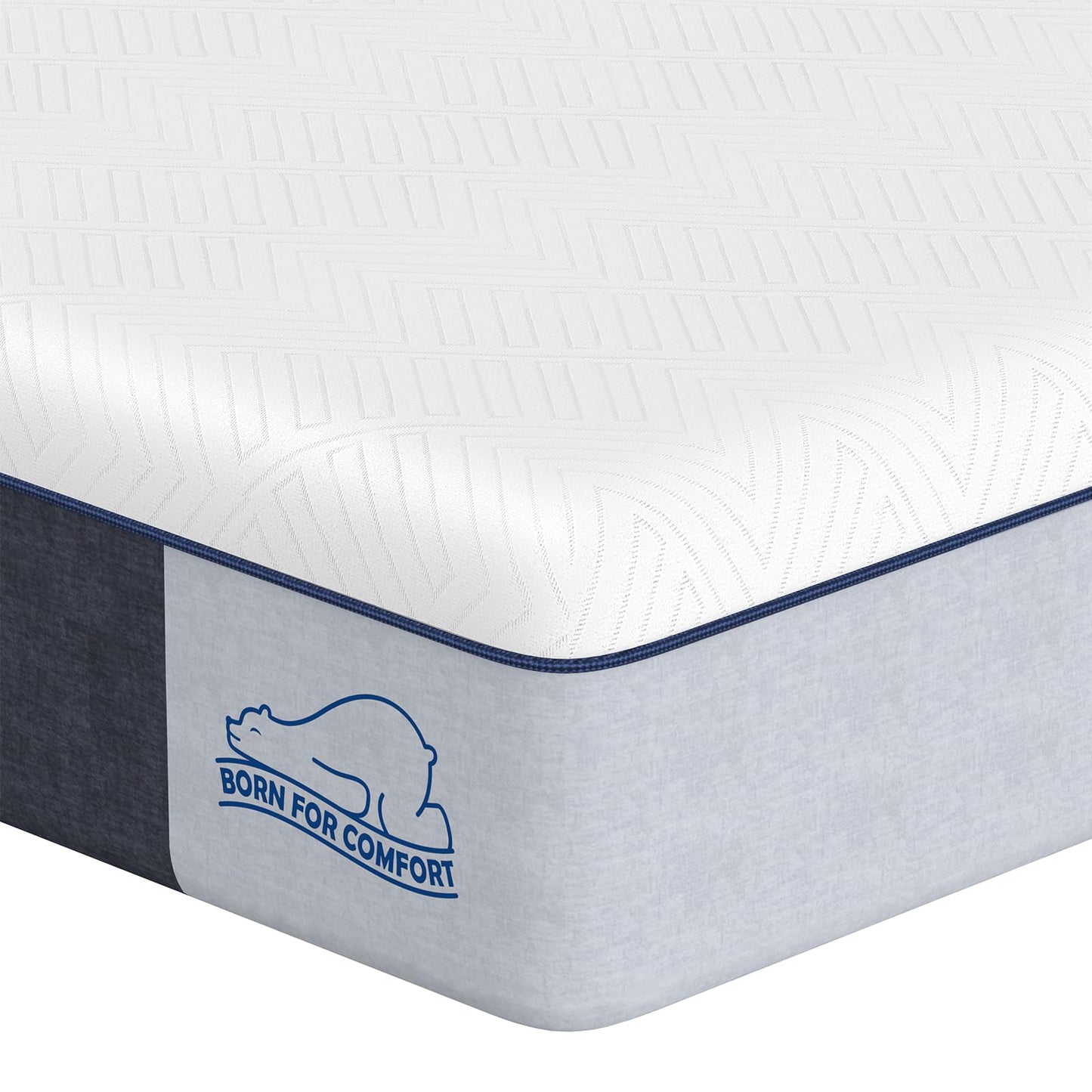 wowttrelax Single Mattress Memory Foam 3ft Medium Firm, 90x190x15cm