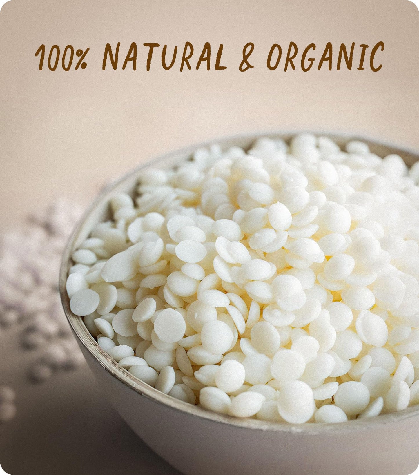 Soy Wax, BOYUJK Premium Natural Candle Wax, 100% Soy Wax for Candle Making from Organic Farm, No additives, Harmless and Pure (4KG)
