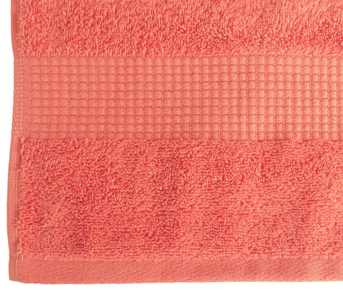 Le linge de Jules Bath Towel 90 x 150 cm 100% Cotton 450 g/m² Coral
