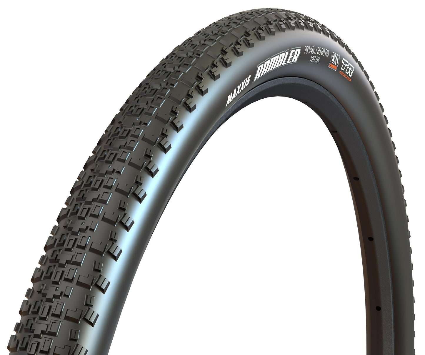 Maxxis Rambler 700x38C 120 TPI Carbon Fibre Dual Compound EXO/TR tyre