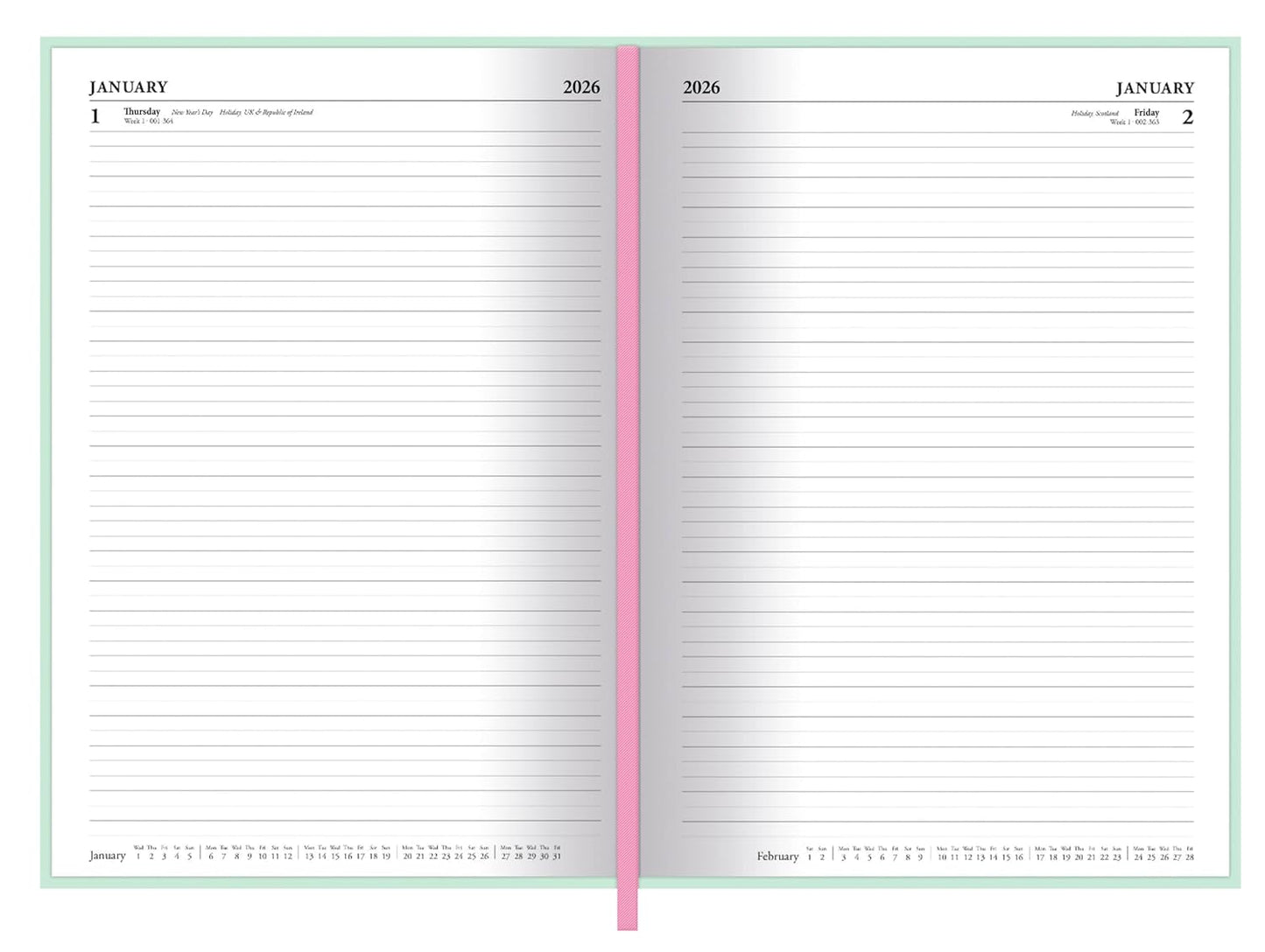 Pyramid - Lilo & Stitch 2026 - Book Calendar A5 (15 x 21 cm) with Weekly Disney Motifs by Lilo & Stitch, Planner for School, University, Work & Fans of the Hawaiian Adventure Calendar